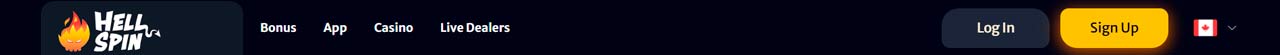 Hell Spin Casino site top
